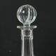 Vintage Samobor Crystal Decanter Ship Decanter Star Motif Lead Crystal
