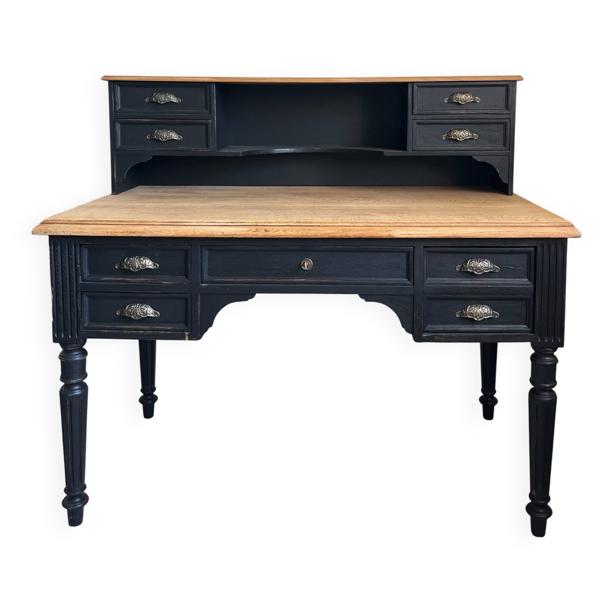 Louis-Philippe oak desk