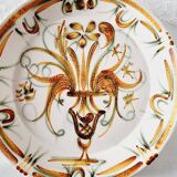 Hand Painted Plate from the Keraluc factory in Quimper