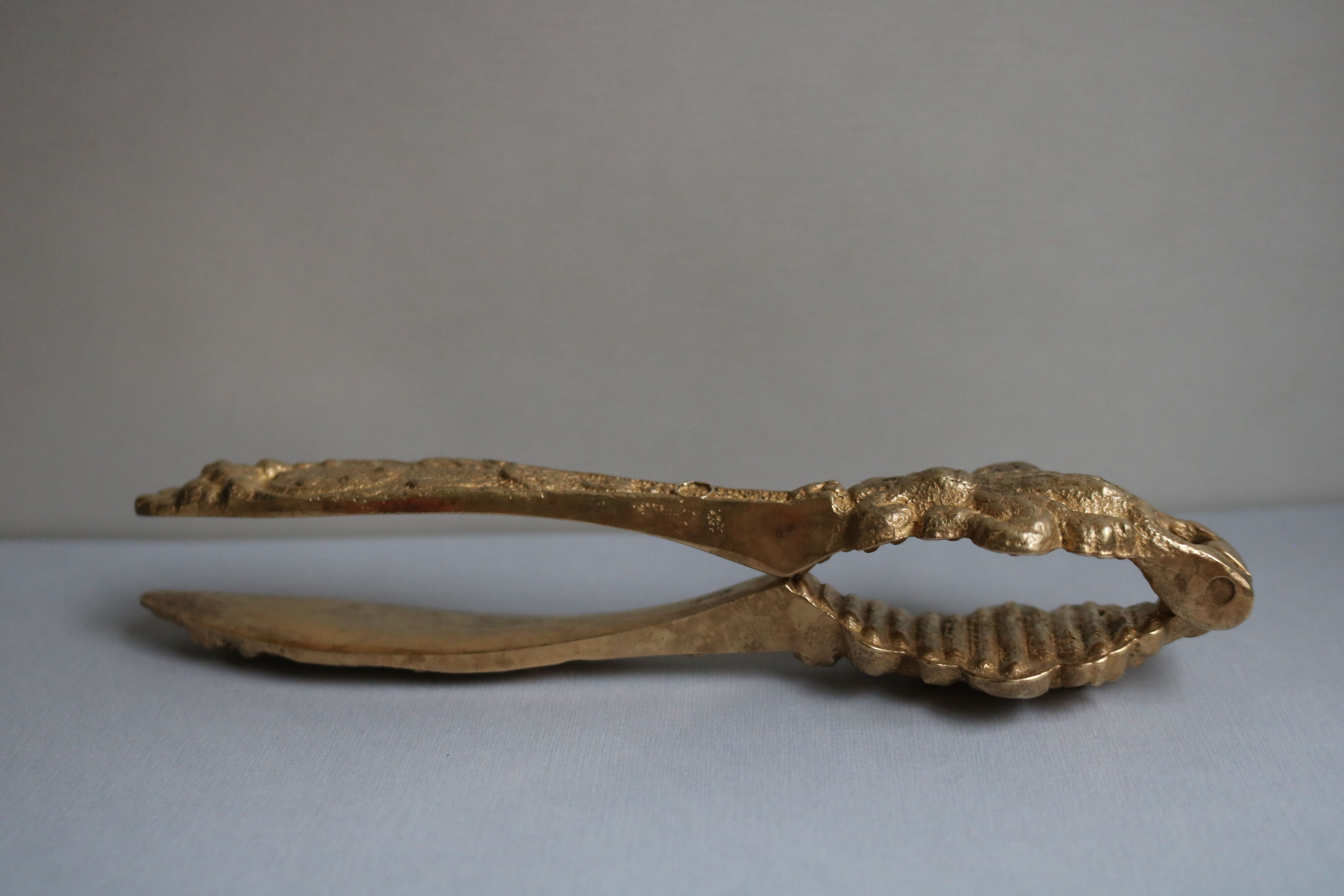 Vintage brass ornate nutcracker