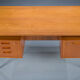 Mid-century Danish teak desk by HP Hansen, 1960s