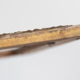 Old frame with gilded moldings