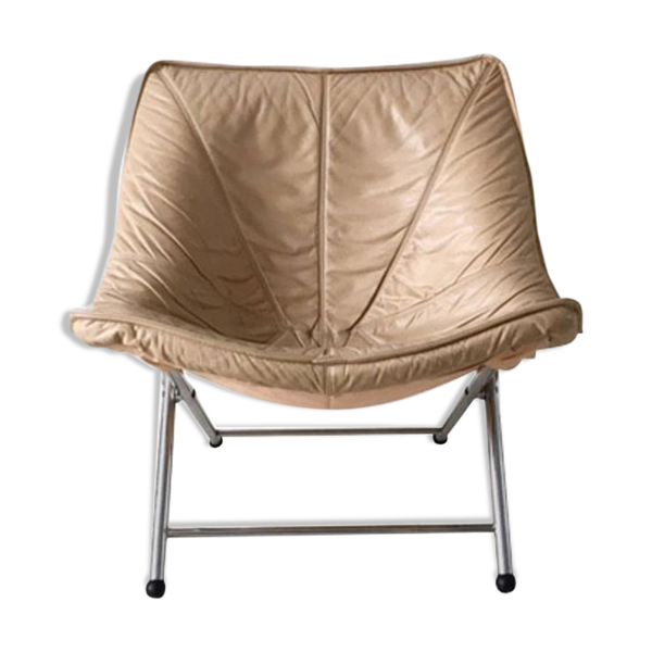 Fauteuil pliable par Teun Van Zanten pour Molinari 1970s