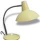 Lampe flexible ivoire