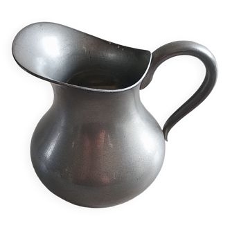 Tin pitcher