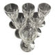 6 Baccarat Clermont liqueur glasses