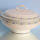 Soup tureen, Saint Amand, Terre de Fer, French manufacturer