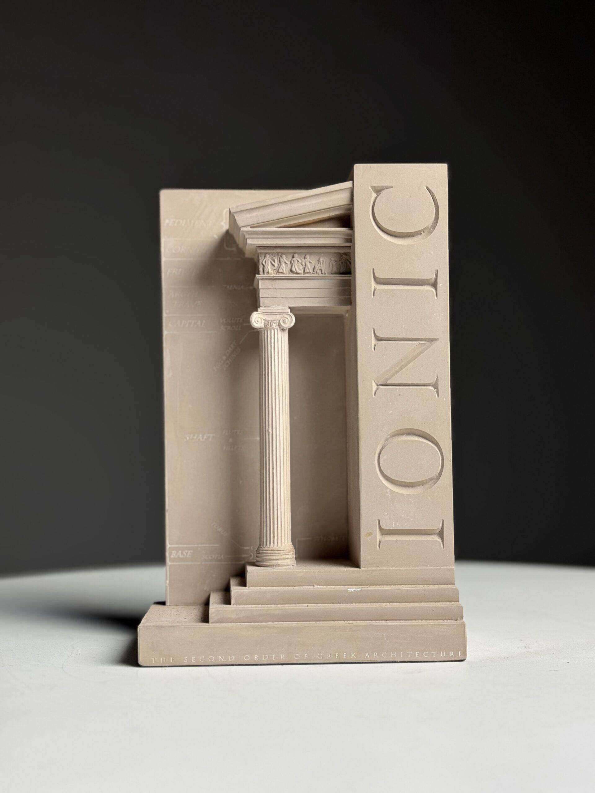 Set of ionic bookends