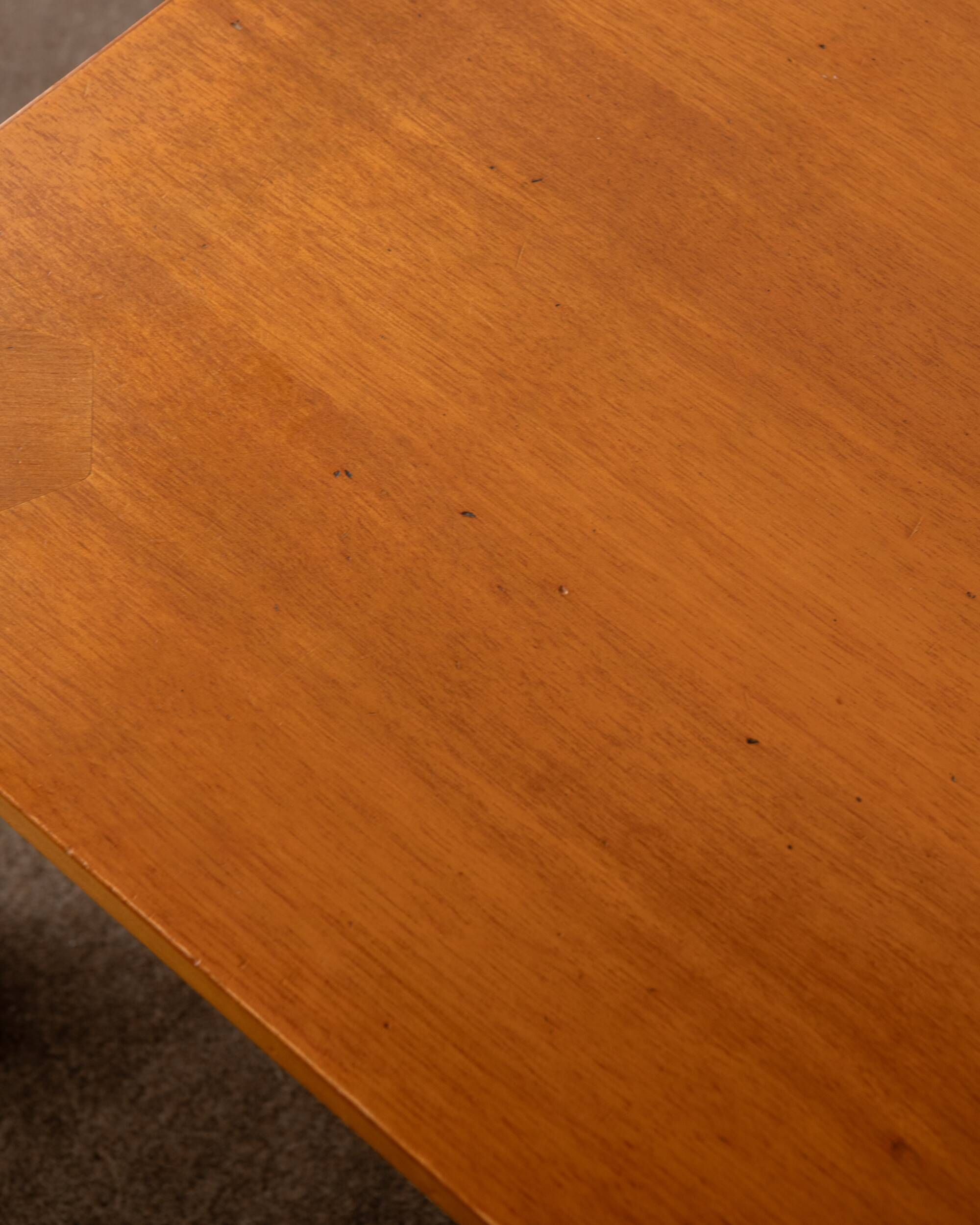 Curved Plywood Coffee Table T-2001 by Saburo Inui for Tendo Mokko, 1960s