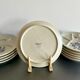 Service de 10 assiettes en céramique de Saint-Amand