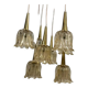 Vintage chandelier with 8 points light