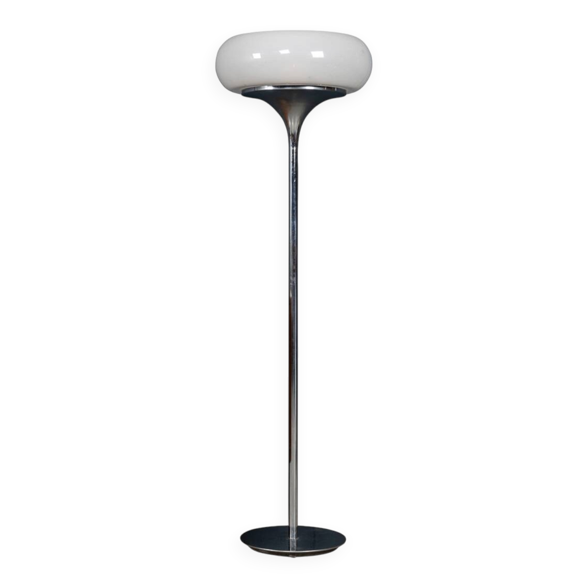 Vintage 20thc italian floor lamp by harvey guzzini for guzzini c.1970