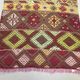 Turkish kilim runner 210x58 cm