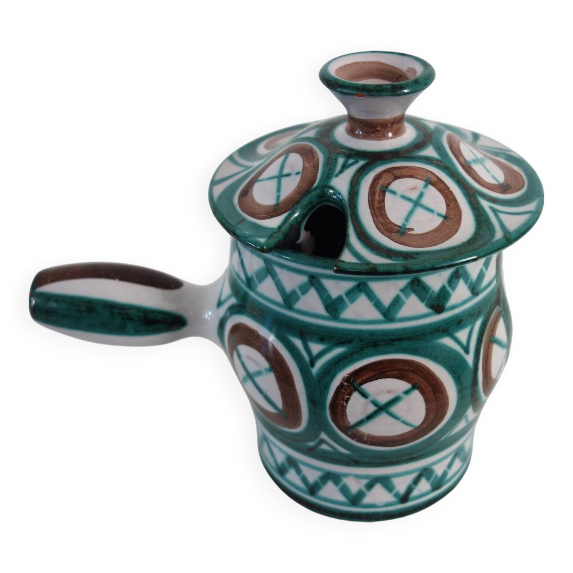 Old olive pot Robert Picault, Vallauris