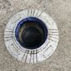 Large modernist bowl vase 1950s 1960s