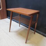 Table d'appoint vintage, console tchèque 1960