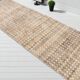 Neutral Vintage Oushak Runner Rug sku1053
