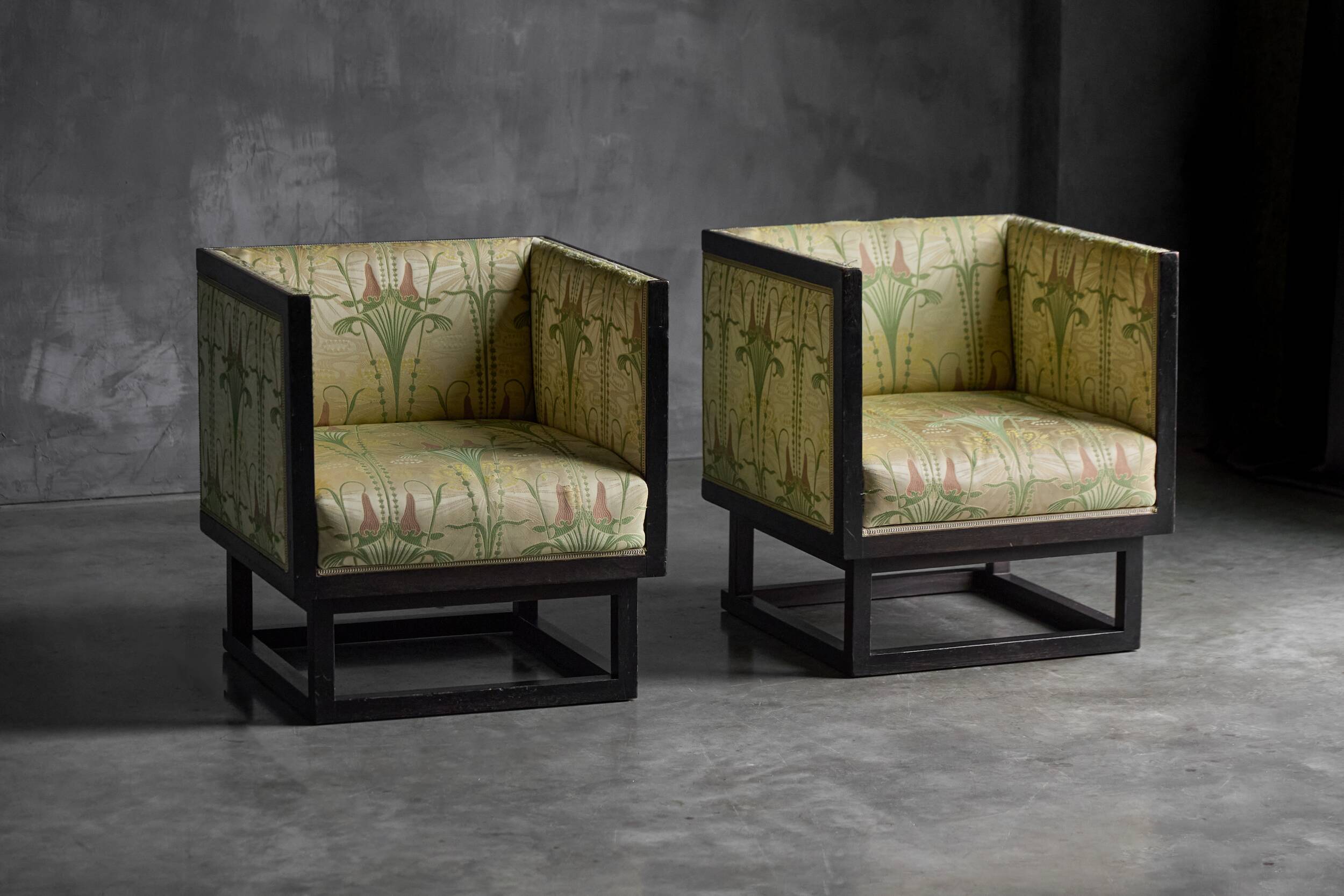 Cabinet Armchairs by Josef Hoffmann, Austria, 1903