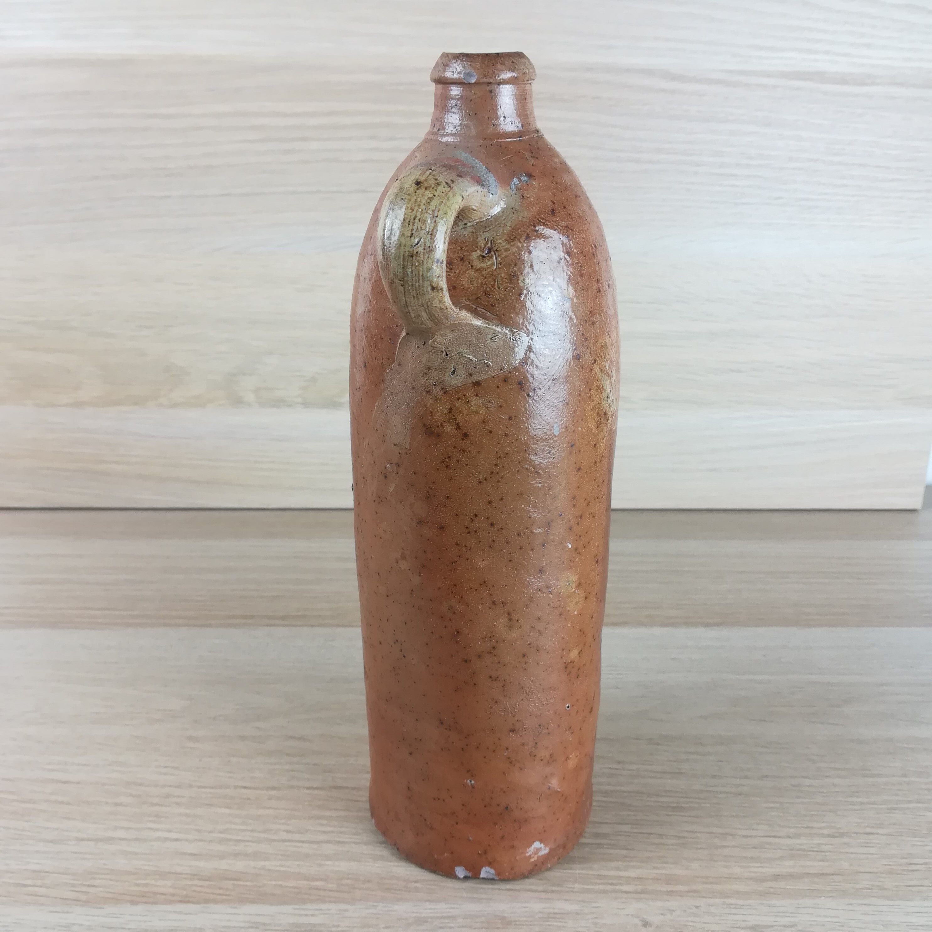 Pyrite sandstone bottle