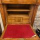 Louis xvi style secretary in walnut late 19th c. with drawers