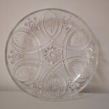 Chiseled crystal bowl