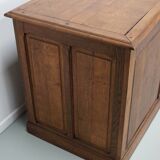Antique French Oak Apothecary / Filing Cabinet / Kitchen Island, 1920/30s