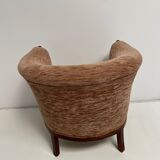 Armchair in the shape of a barrel 20-30s
