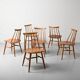 Chaises de salle à manger Mid-Century Modern par Ilmari Tapiovaara, ensemble de 6