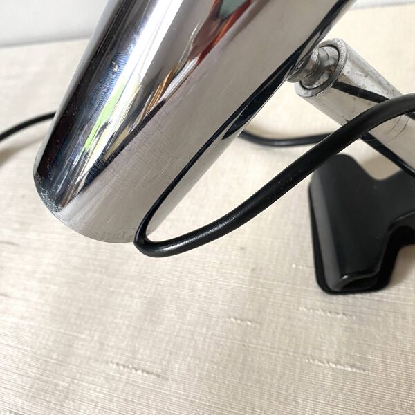 Spot à pince vintage chromé orientable