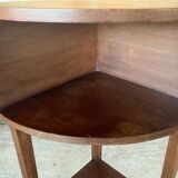 Vintage corner shelf on tripod legs, circa 50/60