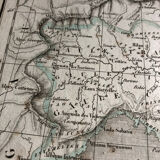 1837 - Map of ancient Italy from Illyria and Sicily