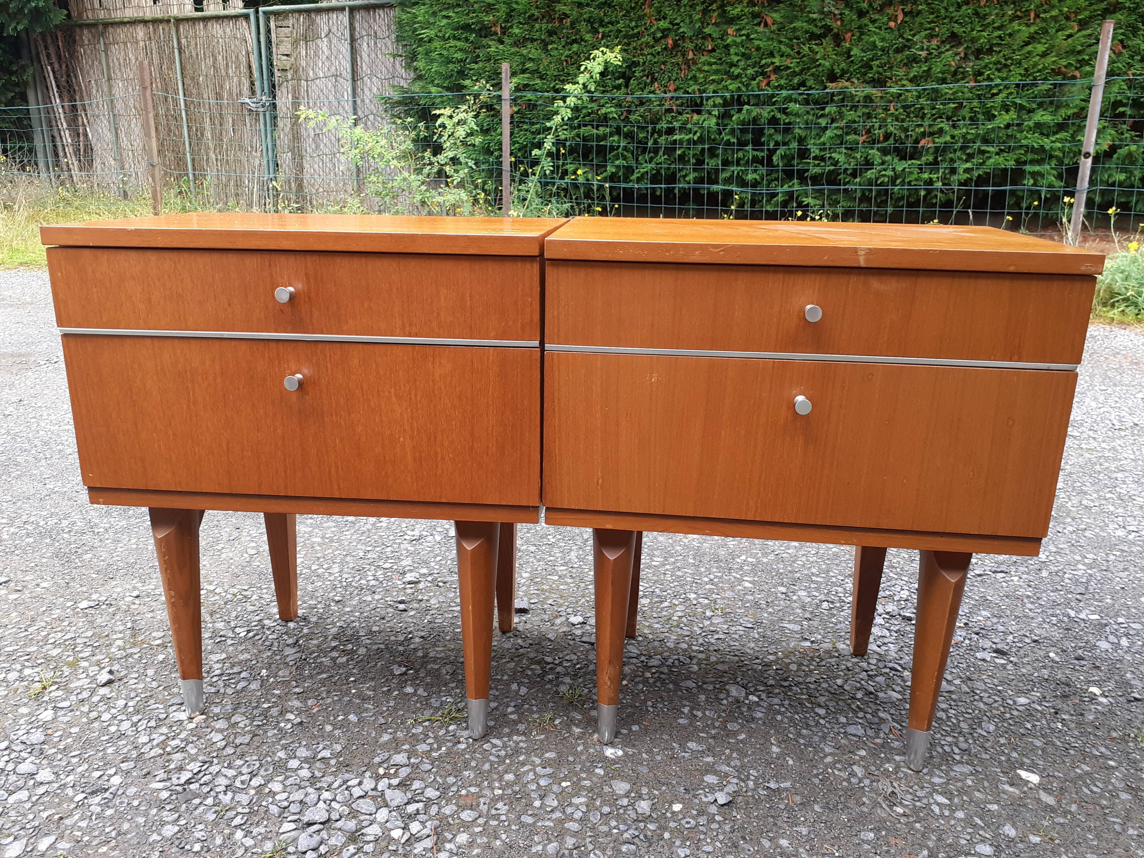 Pair of bedside tables