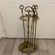 19th-century brass chimney servant Louis Philippe