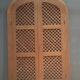 Double oriental door and its frame