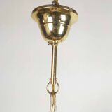 Suspension wood and Murano glass 1980s