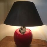 Lampe pomme en céramique