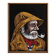 Portrait de marin breton à la pipe – signé Dutresne