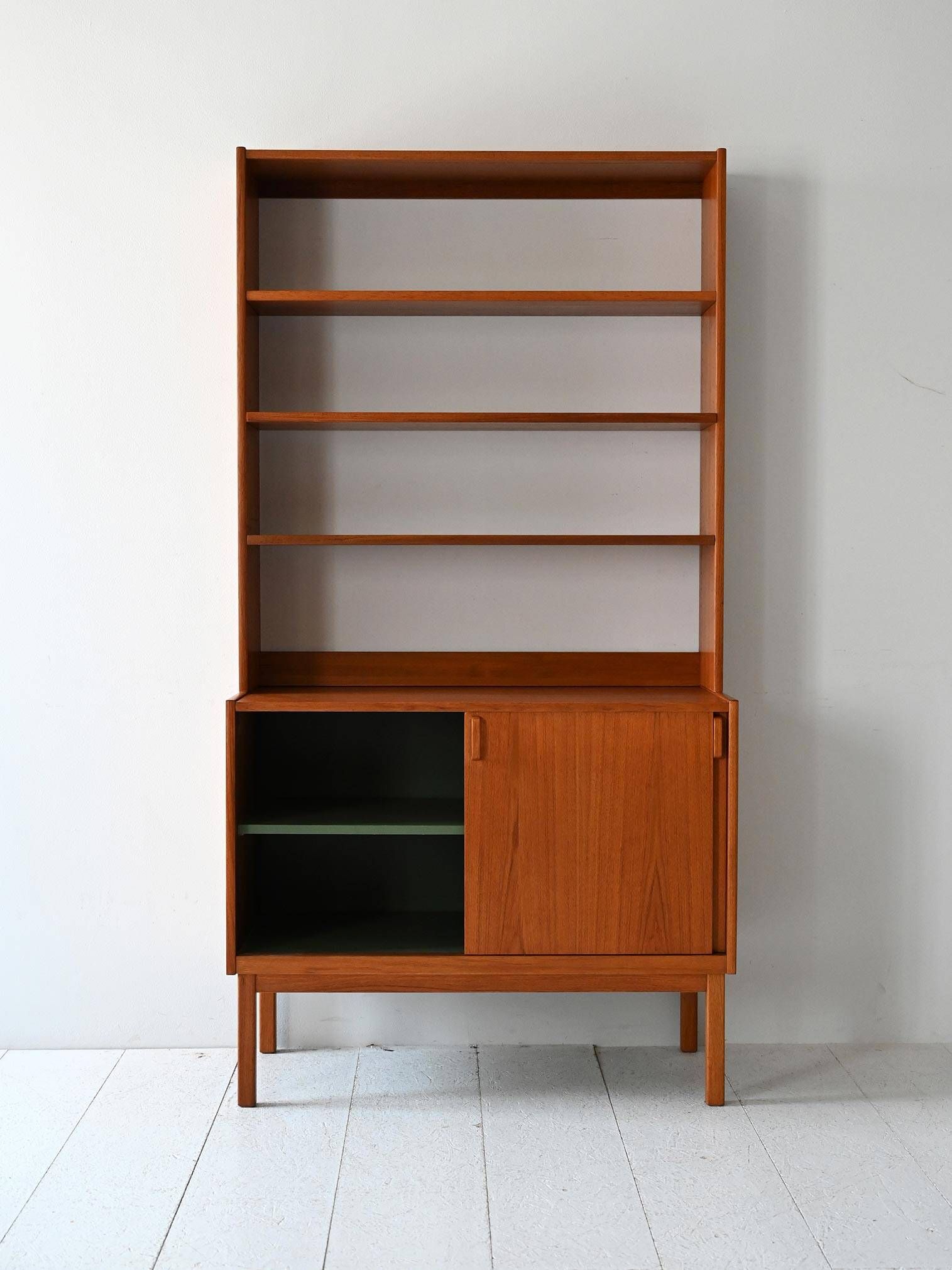 1960s Scandinavian Teak Bookcase by B. Fridhagen for Bodafors