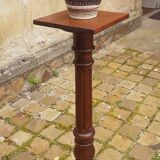 Napoleon III Style Stained Wood Column