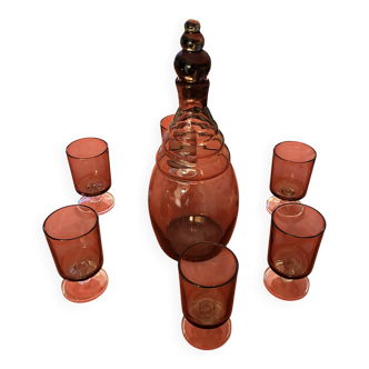 Set of glasses and carafe Luminarc