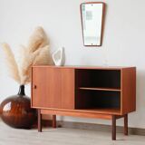 Vintage Scandinavian teak sideboard – Domino Mobler – 1960s