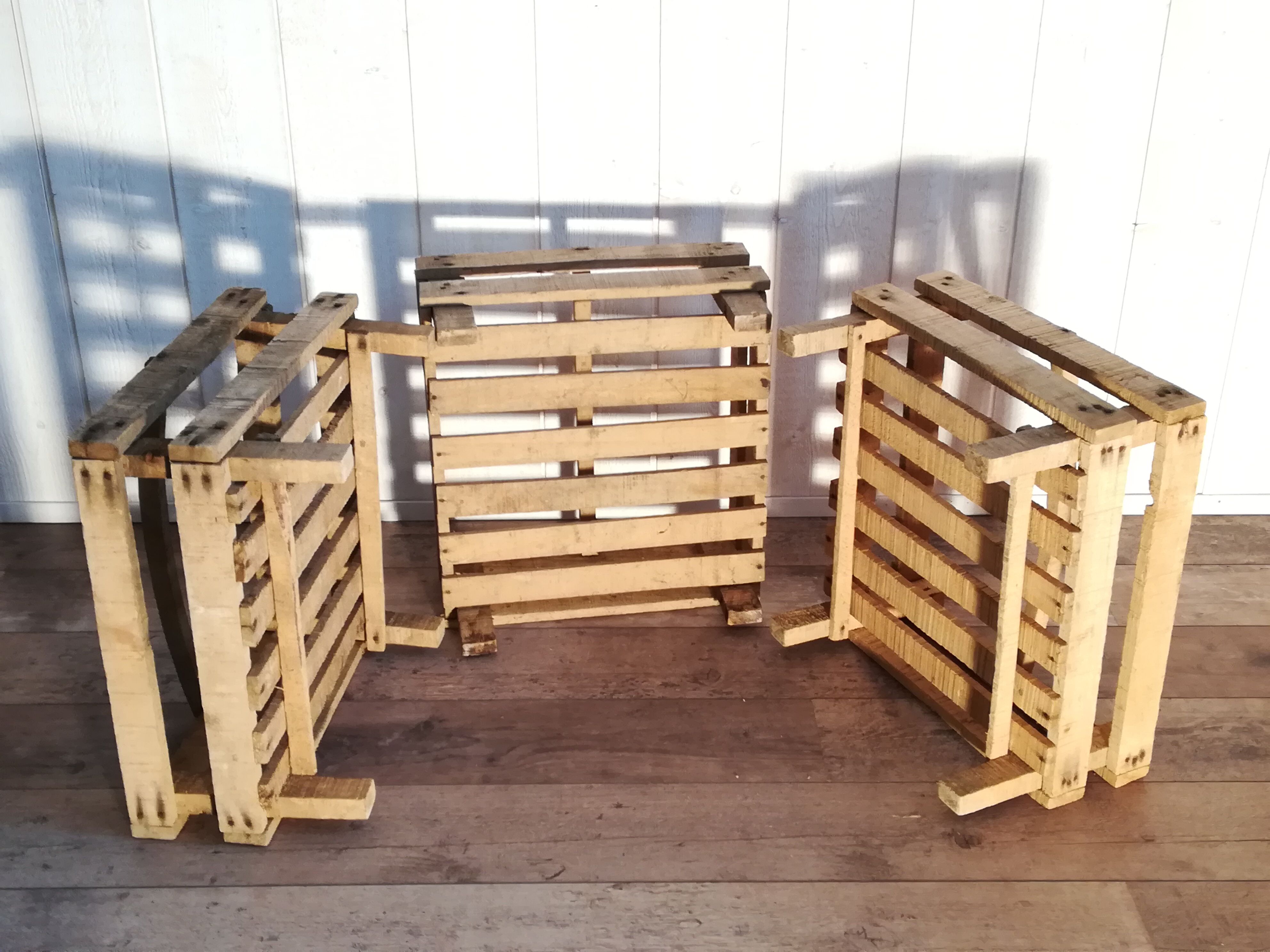 Trio de plateaux maraîchers