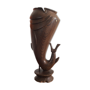 Vase vintage des années 70 en