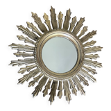 70'S golden resin sun mirror