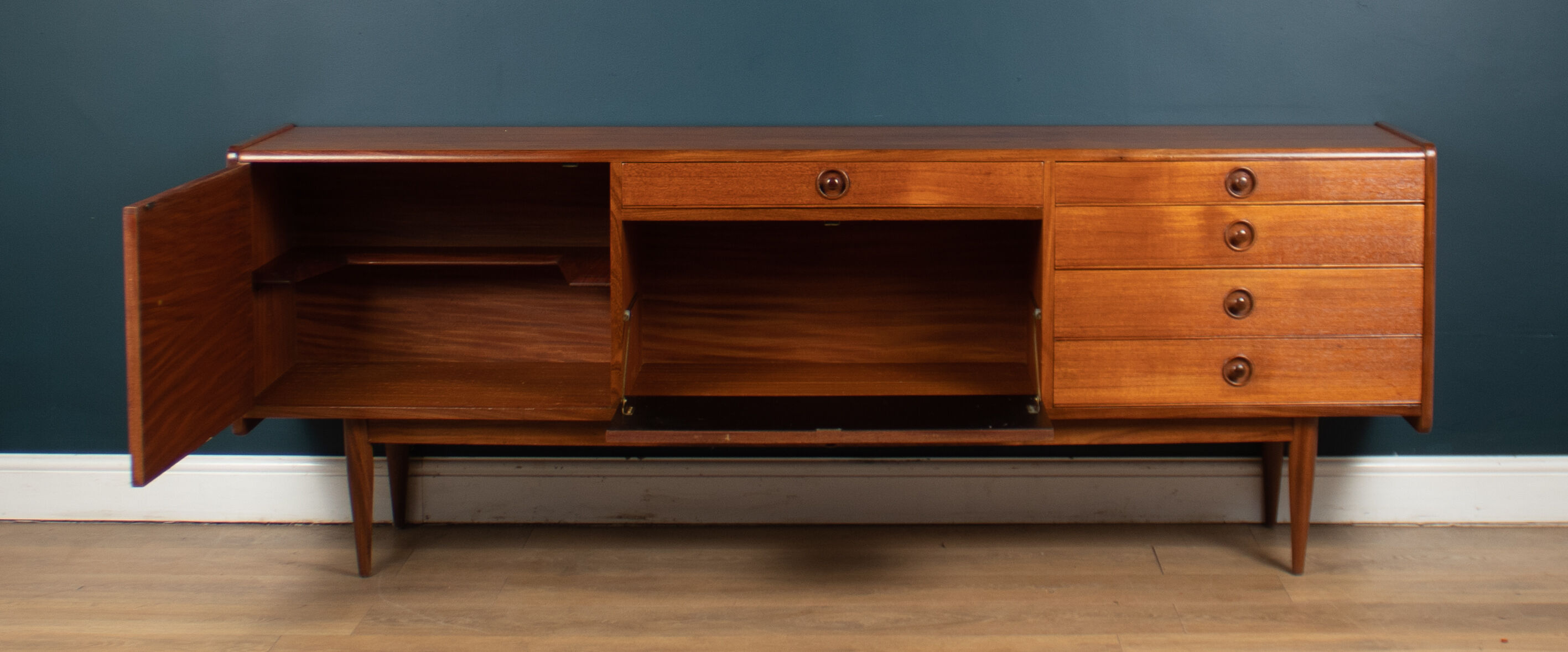 Teak 1960s Danish sideboard