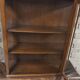 Vintage two-body display cabinet in oak from the 1950s.