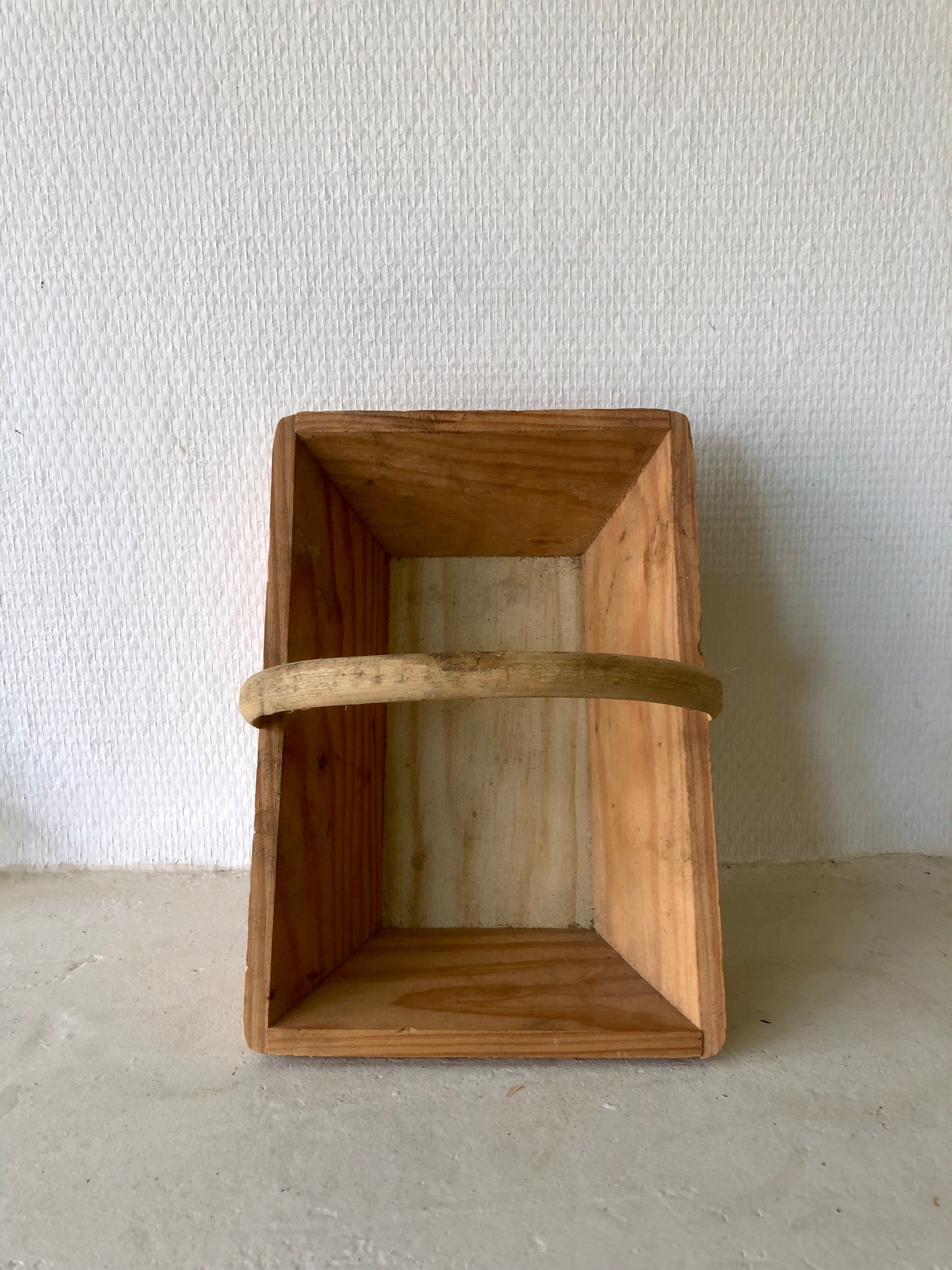Wooden basket