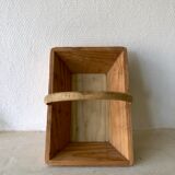 Wooden basket