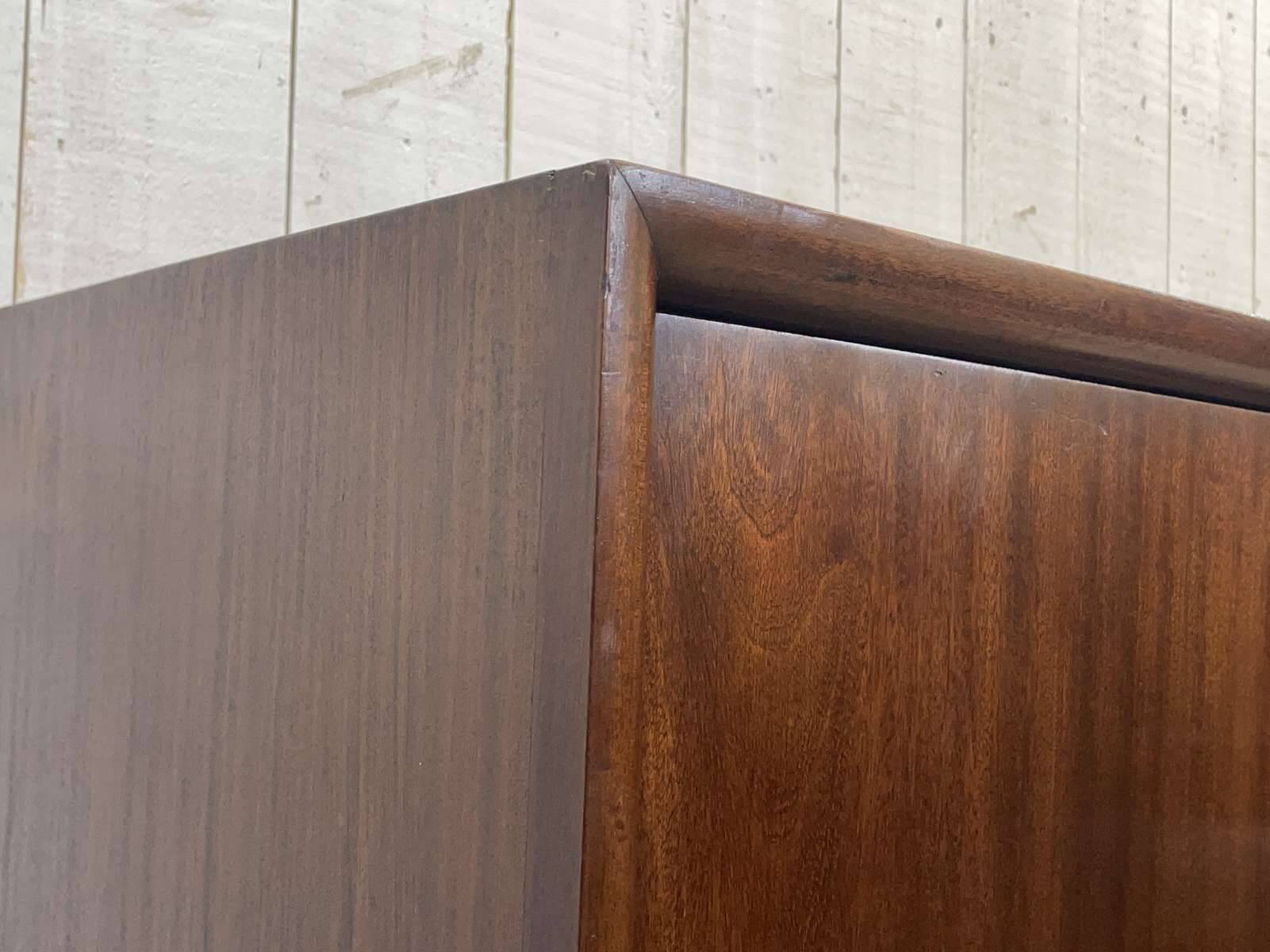 Art Deco wardrobe-dressing table stamped RINCK 115 Faubourg St Antoine Paris