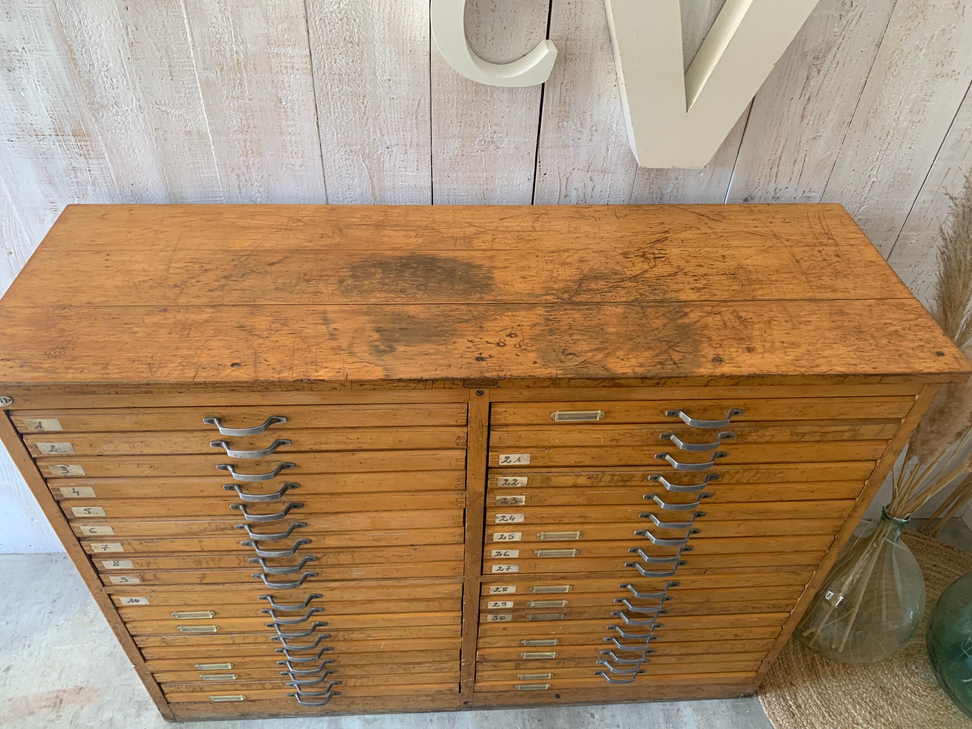 Old printer furniture